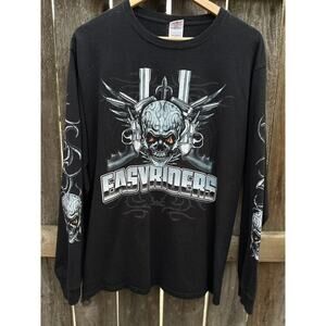 EASYRIDERS Long Sleeve T-shirt Large Anvil Tag